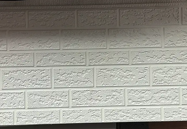 Tamamlanmış izolyasiya dekorativ lövhəsi